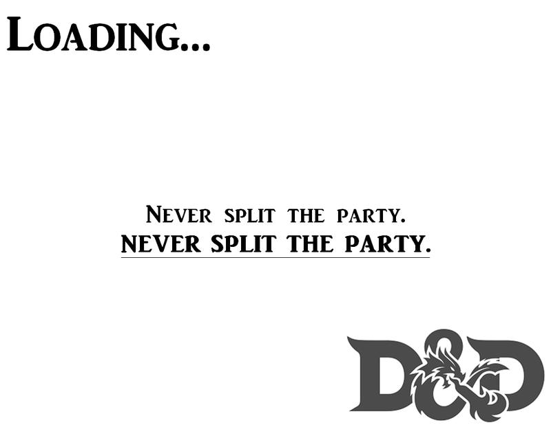 Illustration for article titled D&D 'Loading Screens' for the DM who needs a break
